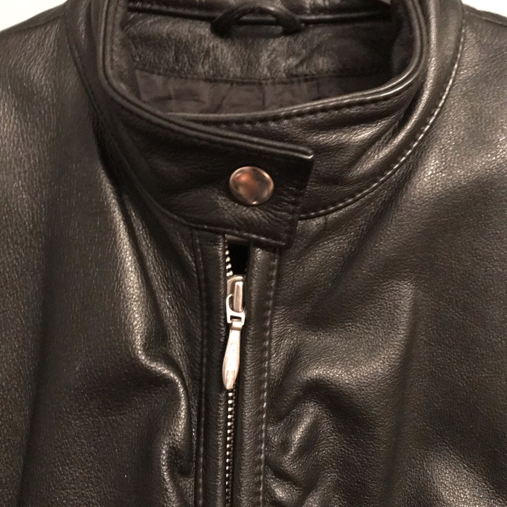 Wilson Leather ladies black leather jacket - Picture 2 of 8